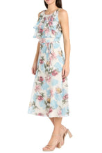 Load image into Gallery viewer, RM Richards Ivory w/Floral Day Dress Summer, Spring, Mother of the Bride Women's Apparel