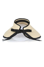 Load image into Gallery viewer, Straw Visor Sun Hat Women's Beach Accessories Summer Attire, See Colors!