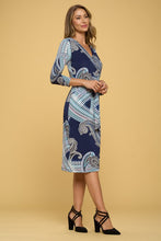 Load image into Gallery viewer, Renee C. Jersey Wrap Dress  USA 🇺🇸  SM/MED/LG