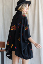 Load image into Gallery viewer, Jade By Jane Aztec Print Poncho USA ๐บ๐ธ Made Women's Coats & Sweaters, Apparel