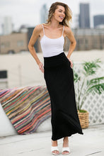 Load image into Gallery viewer, High Waist Jersey Skirt w/ Side Pockets, See Colors! USA 🇺🇸