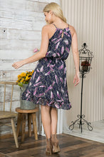 Load image into Gallery viewer, Orange Farm Clothing, Textured Chiffon Ruffled Dress  USA 🇺🇸 Navy or White