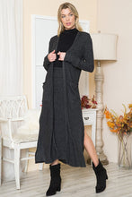 Load image into Gallery viewer, Orange Farm Clothing USA 🇺🇸 Brushed Rib Pocket Cardigan, See x3 Colors! Women's Casual Apparel