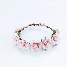 Load image into Gallery viewer, Floral Crown Tiara, Headband Women's Accessories, Bridal, Costume, Events