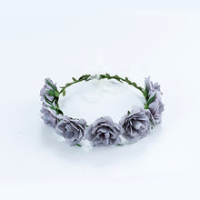 Load image into Gallery viewer, Floral Crown Tiara, Headband Women's Accessories, Bridal, Costume, Events