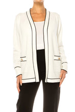 Load image into Gallery viewer, Vila Milano Contrast Trim Cardigan, See Both Colors!