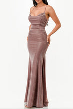 Load image into Gallery viewer, LaScala Cowl Neck Formal Gown, See Multiple Color Choices!  USA 🇺🇸
