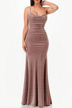 Load image into Gallery viewer, LaScala Cowl Neck Formal Gown, See Multiple Color Choices!  USA 🇺🇸