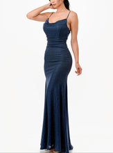 Load image into Gallery viewer, LaScala Cowl Neck Formal Gown, See Multiple Color Choices!  USA 🇺🇸