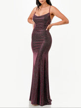 Load image into Gallery viewer, LaScala Cowl Neck Formal Gown, See Multiple Color Choices!  USA 🇺🇸