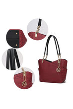 Load image into Gallery viewer, MKF Collection Jules Printed Tote Handbag SEE COLORS!