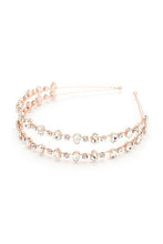 Load image into Gallery viewer, Crystal Double Headband Women's Apparel Accessories
