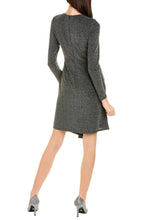 Load image into Gallery viewer, London Times Draped Shimmer Cocktail Dress