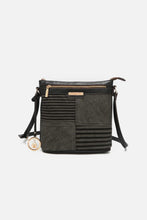 Load image into Gallery viewer, Nicole Lee USA Scallop Stitched Crossbody Bag RED or BLACK
