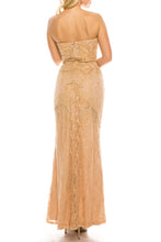 Load image into Gallery viewer, Adrianna Papell Champagne Beaded & Sequin Strapless Gown, Sizes 6/10/12 Available Women's Formal Attire