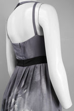 Load image into Gallery viewer, LAST ONES, A. Papell Chiffon Black Botanical Maxi Day Dress/Cocktail Multi-Use SIZES 10 & 12 Still Available!