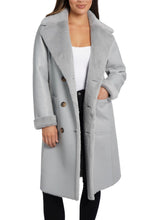 Load image into Gallery viewer, Love Token's Reversible Faux-Leather Faux Fur Coat Sizes XS & MED Remain!