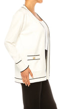 Load image into Gallery viewer, Vila Milano Contrast Trim Cardigan, See Both Colors!