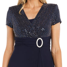 Load image into Gallery viewer, LAST ONE Size 10 - RM Richards Navy-Divine Formal Maxi