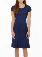 Load image into Gallery viewer, LAST ONES!  A Returning Favorite, Jackie's Navy Day Dress, Office, Party, Cocktail, Casual SM & MED Remaining