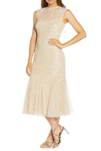 Load image into Gallery viewer, A. Papell Alabaster Godet Cocktail Party Midi SIZES 2/4/14 REMAINING