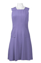 Load image into Gallery viewer, LAST ONE, SIZE 4, Anne Klein Uniformed Chicory Day Dress, ONLY XS  Available, Women's Apparel Office, Casual Clothing