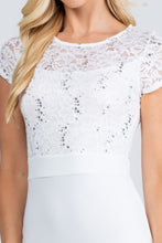 Load image into Gallery viewer, La Scala White Body Con Mini Day Dress USA 🇺🇸