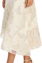 Load image into Gallery viewer, Maggy London Ivory Silver Party Dress Midi, Sizes 8 & 10 Remaining