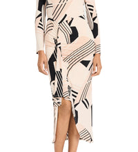 Load image into Gallery viewer, Maggy London Neo-Deco-Geo Day Dress