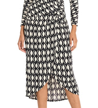 Load image into Gallery viewer, Maggy London Geo Print Midi Day Dress