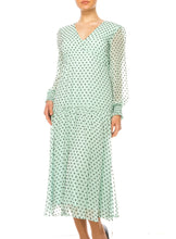 Load image into Gallery viewer, A+ Maison Tara, Chiffon Empire Drop Midi, See Both Colors!