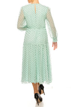 Load image into Gallery viewer, A+ Maison Tara, Chiffon Empire Drop Midi, See Both Colors!