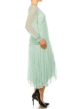 Load image into Gallery viewer, A+ Maison Tara, Chiffon Empire Drop Midi, See Both Colors!