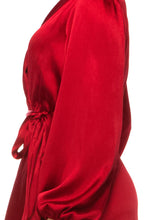Load image into Gallery viewer, A+ Maison Tara Scarlet Midi LAST ONE! Cocktail Party Dress, Small SIZE 6 Remaining! Women's Apparel
