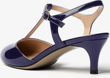 Load image into Gallery viewer, Navy -or- Pastel Minty Patent Leather 2" Kitten Heels