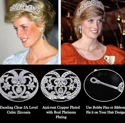LAST ONE! The Spencer Tiara, Princess Diana Replica