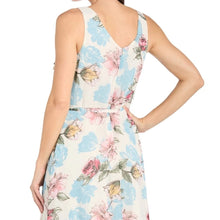 Load image into Gallery viewer, RM Richards Ivory w/Floral Day Dress Summer, Spring, Mother of the Bride Women's Apparel