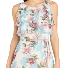 Load image into Gallery viewer, RM Richards Ivory w/Floral Day Dress Summer, Spring, Mother of the Bride Women's Apparel