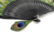 Load image into Gallery viewer, Silk & Bamboo Handfan, See Colors!