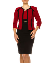 Load image into Gallery viewer, Studio One Cropped Jacket Dress ONLY Size 6 Remaining! Women&#39;s Office Apparel, Suits
