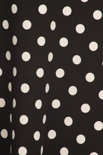 Load image into Gallery viewer, Polka Dot Print, Knee Length Skirt Black or White SM/M/LG USA 🇺🇸