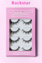 Load image into Gallery viewer, Faux Mink Eyelashes Box of 5 Pairs
