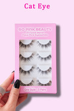 Load image into Gallery viewer, Faux Mink Eyelashes Box of 5 Pairs