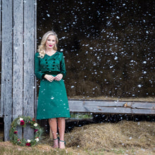 Load image into Gallery viewer, paris bloom noel party dress sm/med sm