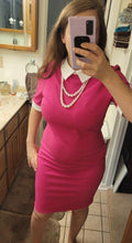 Load image into Gallery viewer, ile ny legally blonde sheath dress w/pearls included size 6 & 8