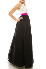 Load image into Gallery viewer, rhinestone halter pink band gown 6,8,10 8