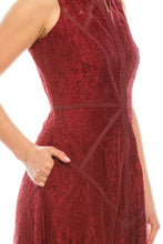 Load image into Gallery viewer, LAST ONE! Wine Red in Size 4, Aidan Mattox Crimson Floor-Length