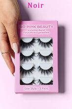 Load image into Gallery viewer, Faux Mink Eyelashes Box of 5 Pairs