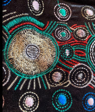 Load image into Gallery viewer, Retro 1920s Style Velvet Embroidered Trench LAST ONES! Only MED Remaining