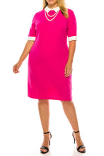 Load image into Gallery viewer, ile ny legally blonde sheath dress w/pearls included size 6 & 8 6